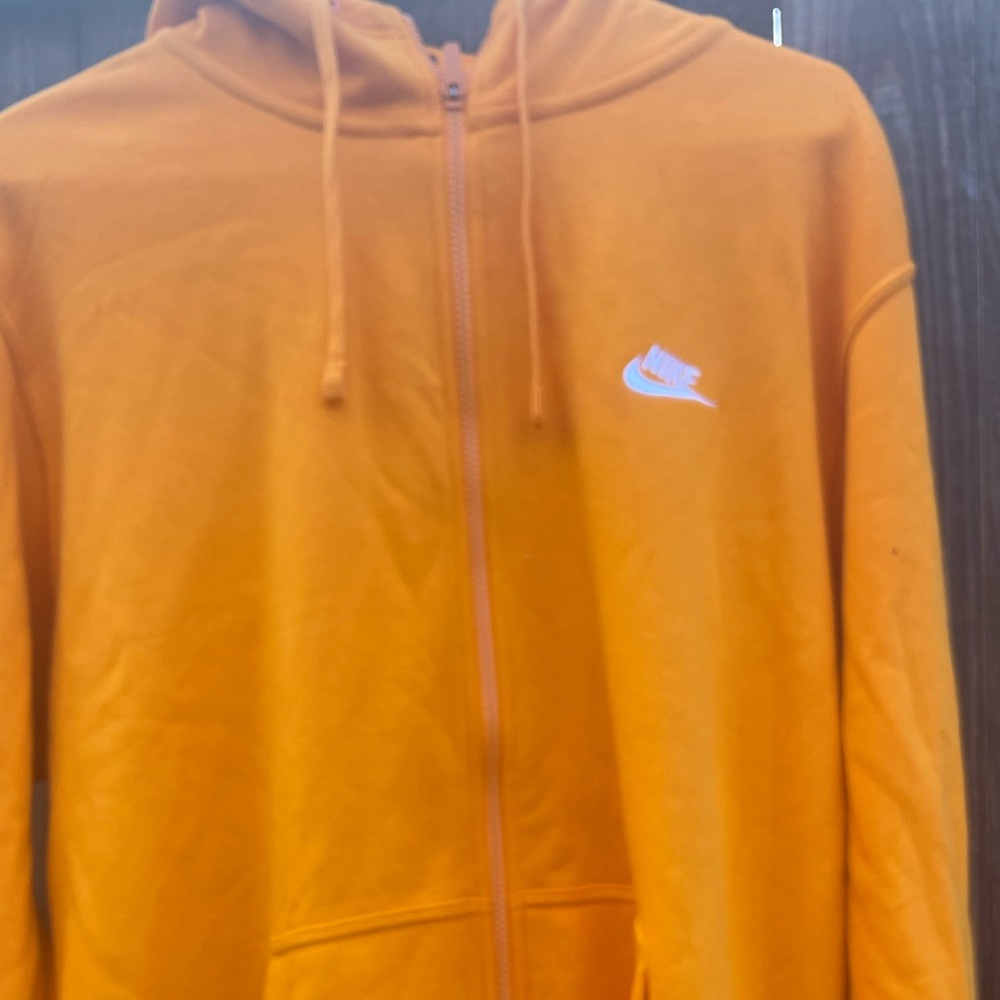 Men Nike Jacket Orange